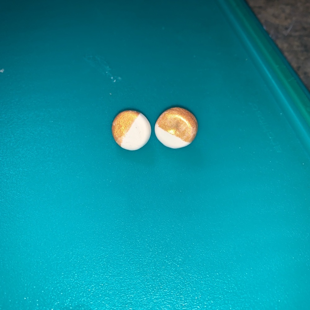 Clay Stud Earrings